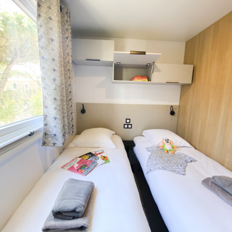 Sunêlia Luxus-Kinderzimmer 6 Personen | Luxuriöses Mobilheim auf der Ile de Ré