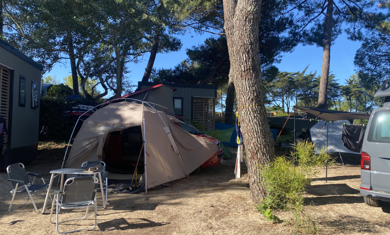 Luxuriöse Stellplatzvermietung für Zelt, Wohnwagen, Wohnmobil in der Charente-Maritime in Strandnähe