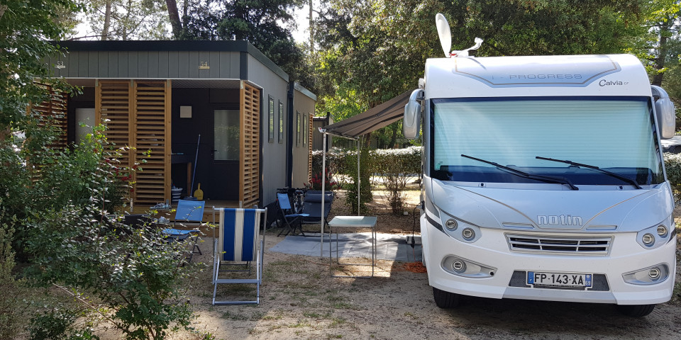 Wohnmobil mit eigenem Sanitärbereich