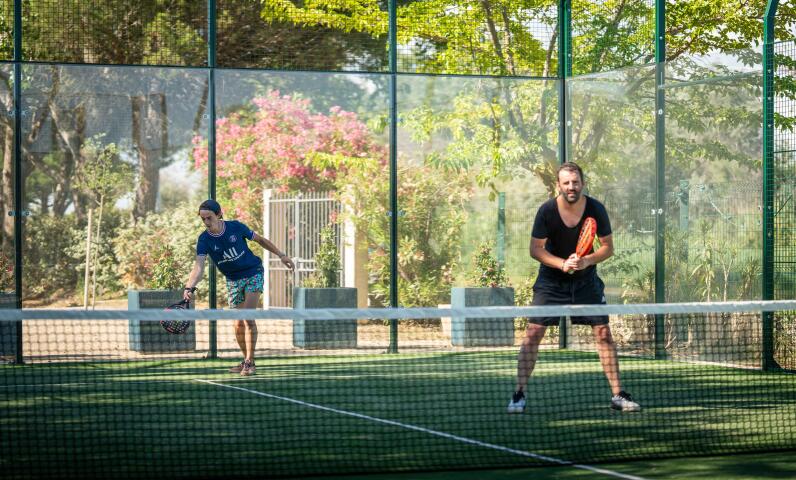 tennis match at the campsite sports tournaments