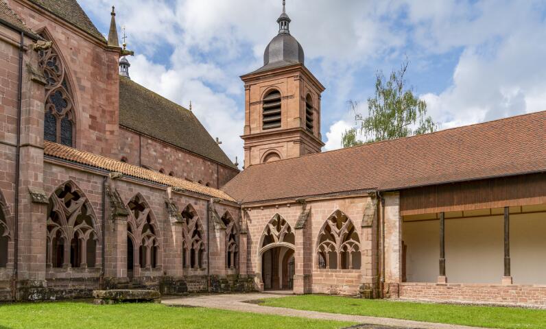 El monumento emblemático de Saint-Dié-des-Vosges en pleno centro histórico