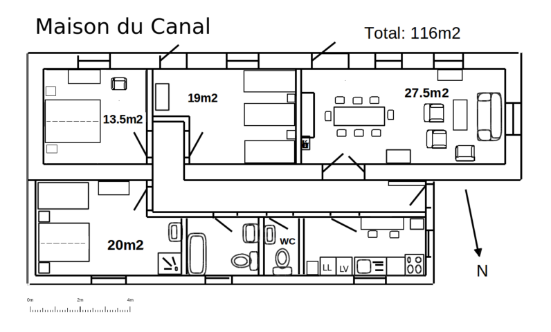 Plan à échelle maison du canal.png