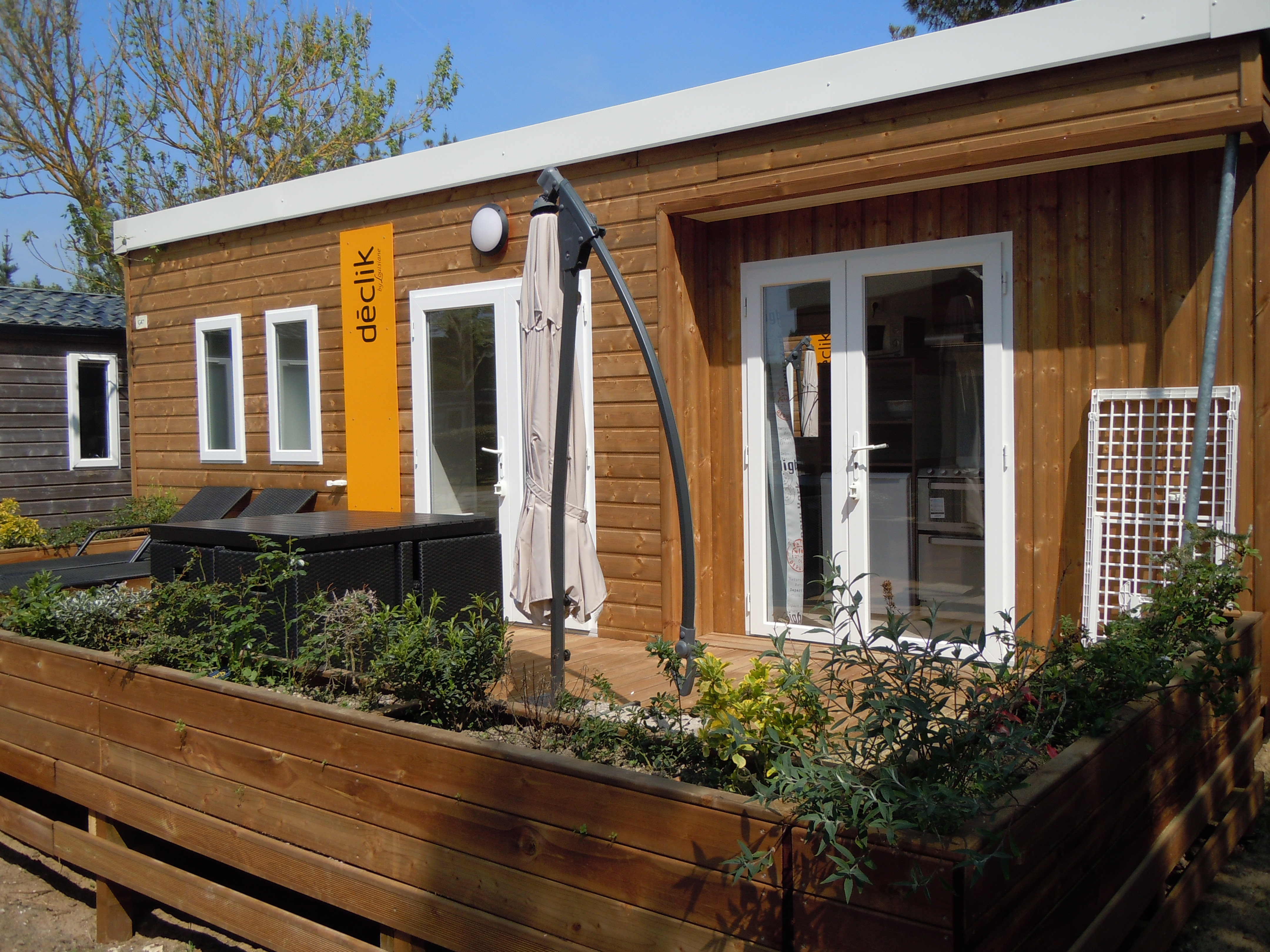Sunelia Confort 4 personnes vu Terrasse
