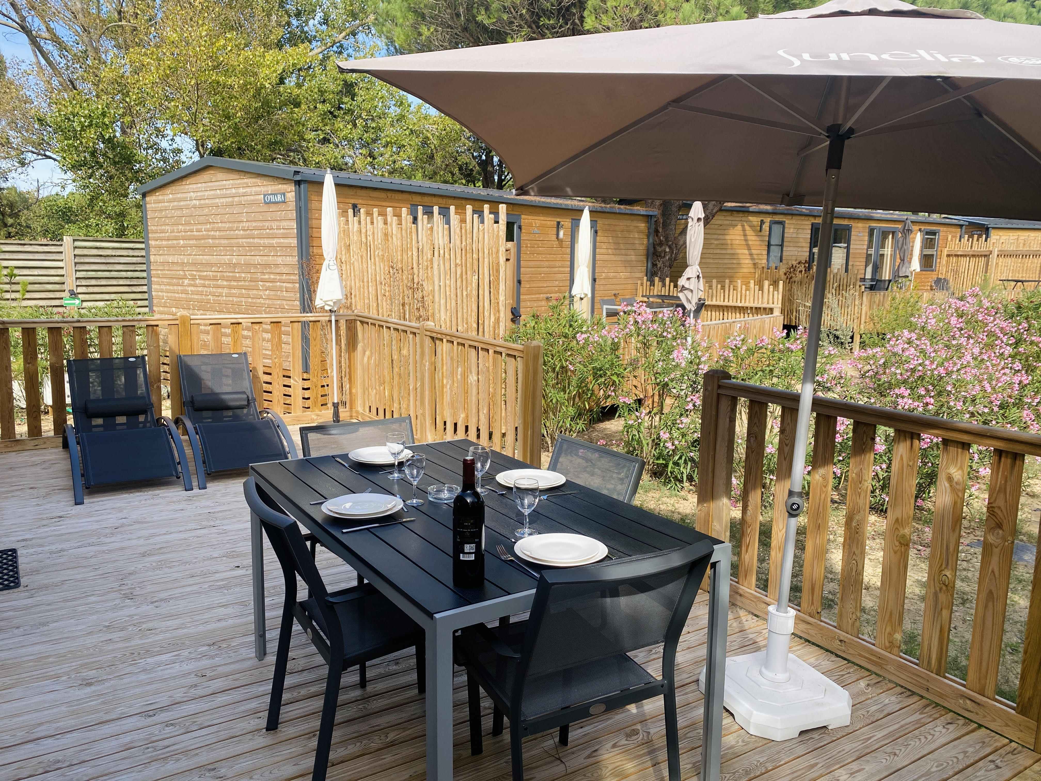 Sunelia Luxe Cosy vu terrasse