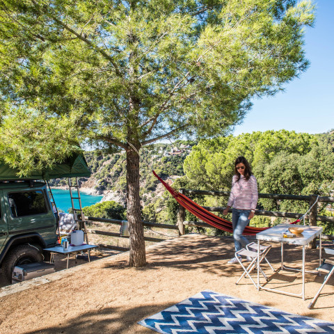 Caravane avec vue