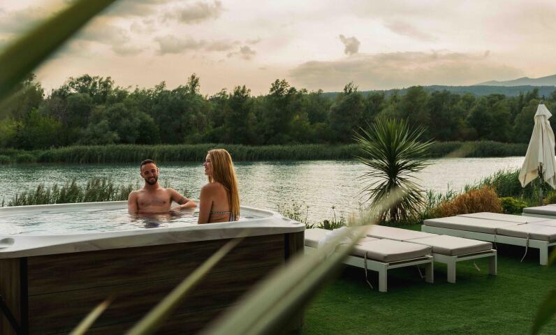Espace bien-être du camping Sunêlia