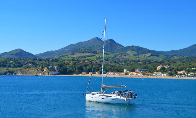 Camping situé près du littoral méditerranéen